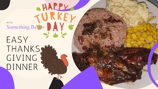 Thanksgiving Dinner On a Budget 🍽 Something Better 🌟 Under $50  Thanksgiving Dinner 🍗