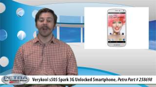 Verykool s505 Spark 3G Unlocked Smartphone (Petra Part Number 258698)