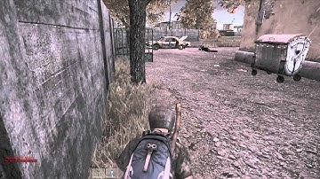 DayZ Axe vs Gun and a Zombie on the Roof