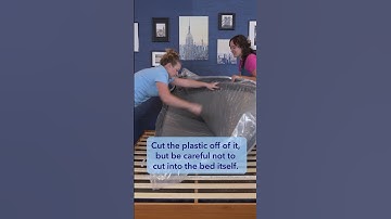 How To Unbox A Mattress #shorts