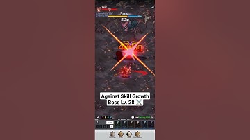 How I won against Lv. 28 Skill Growth Boss | Class F Adventurer Gameplay Highlights