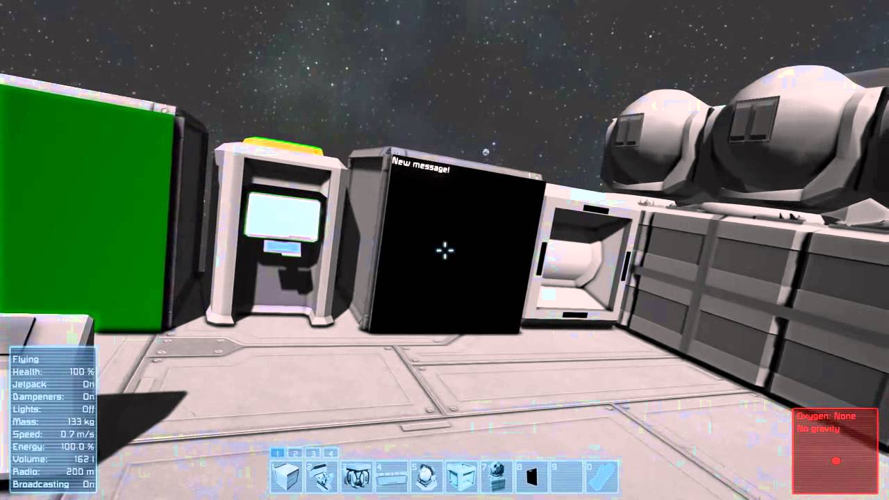 Space Engineers Inter-Grid Communication Using Laser Antennas - YouTube