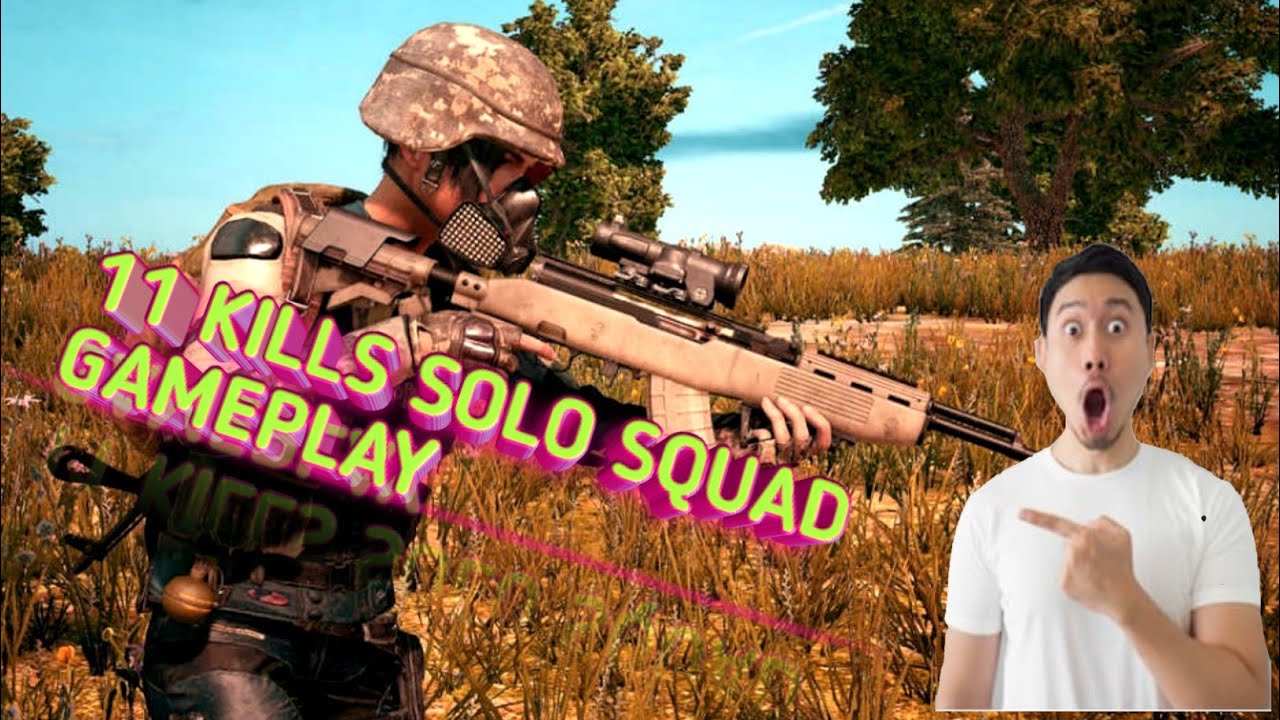 #Vadudgaming Pubg mobile lite 11 kills solo squad gameplay | Epic squad ...