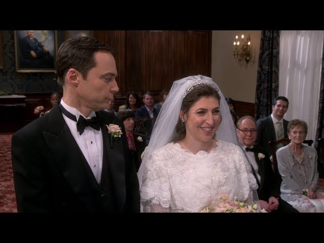 Sheldon u0026 Amy Wedding Part 1 - The Big Bang Theory class=