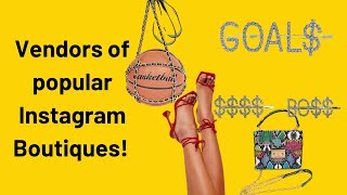 Accessories & Shoe Vendors that Instagram Boutiques Use!