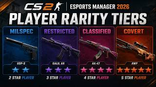CS2 Cases = Players in eSports Manager 2026!
