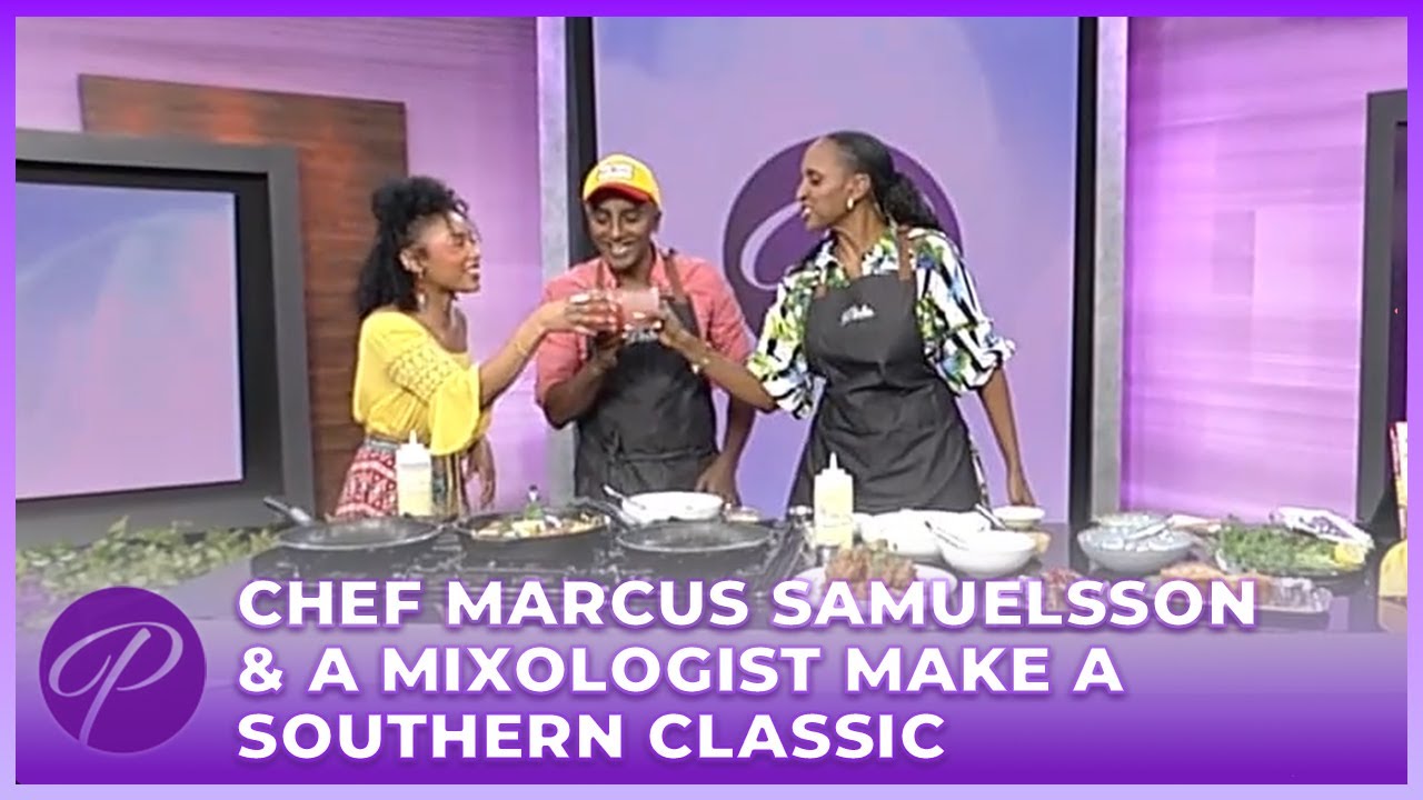 Chef Marcus Samuelsson & A Mixologist Make A Southern Classic - YouTube