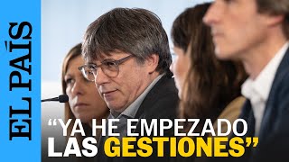 CATALUÑA | Puigdemont: "Ir a elecciones es un lujo que no nos podemos permitir" | EL PAÍS