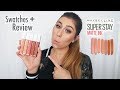 NEW SUPER STAY MATTE INK COLORS! SWATCHES + REVIEW