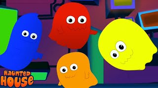 Twelve Little Ghosts | Halloween Nursery Rhymes For Children | Spooky Songs for Kids | Scary Rhyme