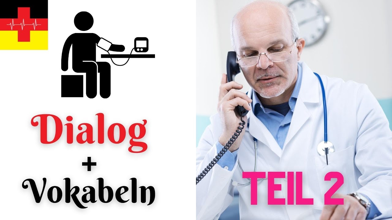 Kommunikation Arzt Pfleger 💬 I Ärztliche Verordnung I Dialog I Vokabeln I Deutsch für Pflege