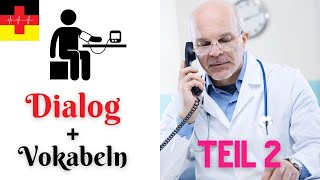 Doctor Nurse Communication 💬 I Medical prescription I Dialogue I Vocabulary I German for Nurses