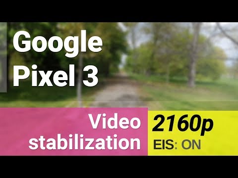 Google Pixel 3 4K 2160p/30fps video sample - stabilization