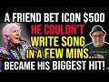 A Man BET a Legend 500 Bucks He COULDN’T Write a Song in Mins…Became BIGGEST Hit!--Professor of Rock