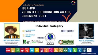 IGEN IVD - VOLUNTEER RECOGNITION AWARD 2021