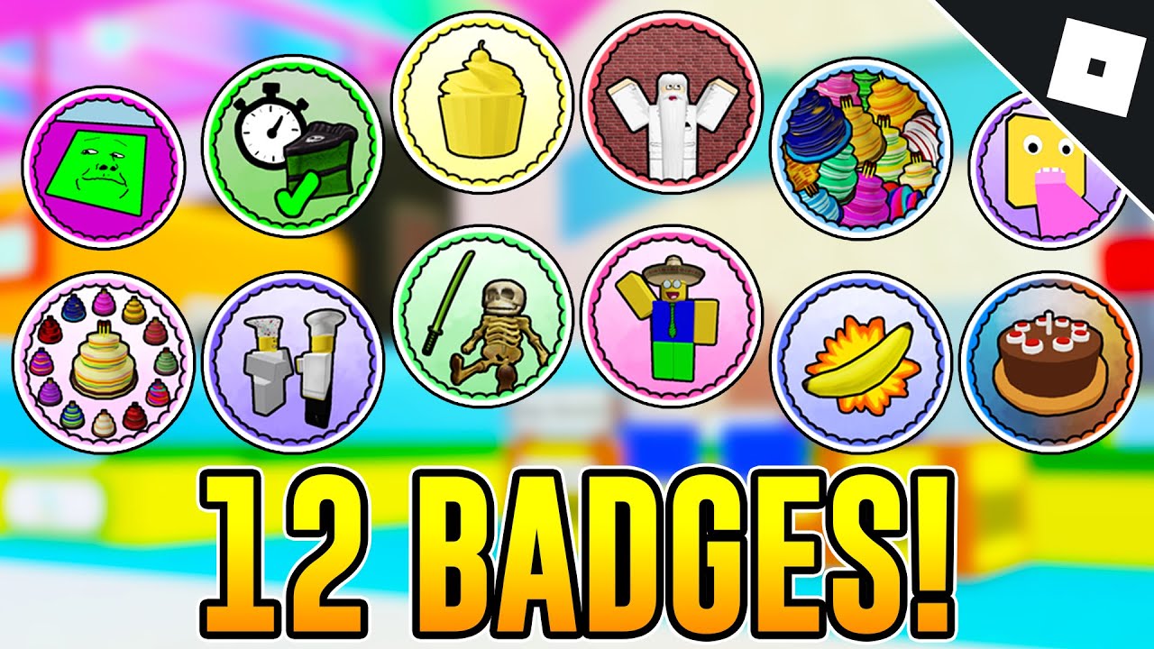 How To Get 12 Badges In Make A Cake Back For Seconds Roblox Youtube - roblox elderly badge