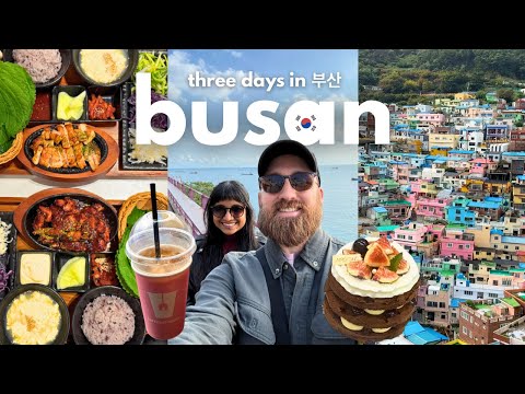 3 days in Busan, South Korea! 🇰🇷 Best shopping, cafes, and food in Busan (travel vlog)