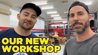 Setting Up Our New Workshop