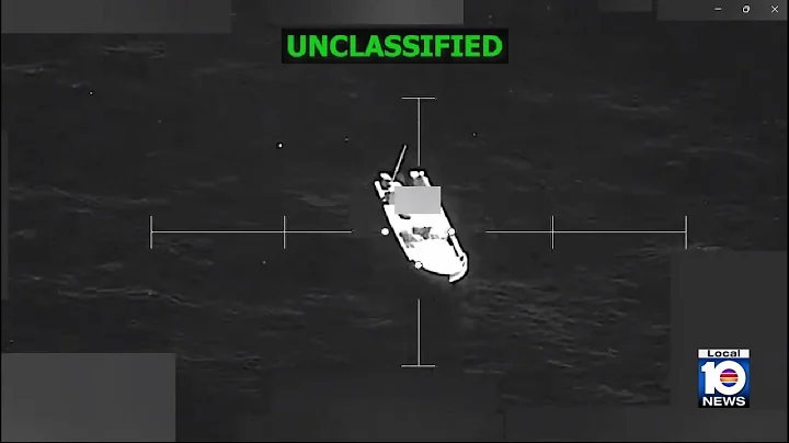 New video shows latest air strike on alleged drug smuggling vessels by U.S. military