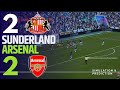 SUNDERLAND 2 2 ARSENAL MATCH HIGHLIGHTS PREMIER LEAGUE 25 26 Simulation Recreation 