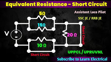 Equivalent Resistance of Short Circuit | Series and Parallel Connection | Short Circuit Resistance 🔥