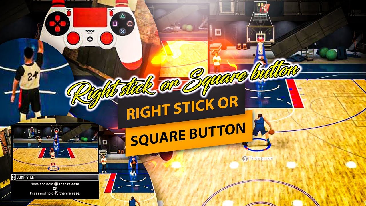 NBA 2K20 HOW TO USE THE RIGHT STICK OR SQUARE BUTTON. YouTube