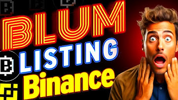Blum Listing on Binance Blum Airdrop| Blum coin|Blum bot |Airdrop News 📰
