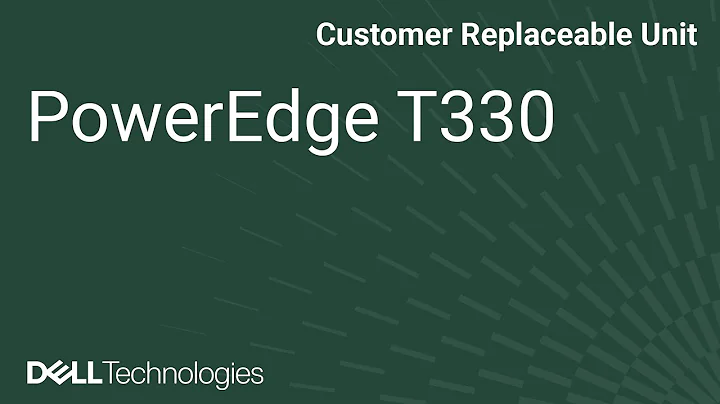PowerEdge T330: Remove/Install Dual Internal SD Module