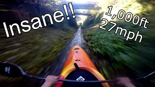 Insane Kayakers Paddle Down Drainage Ditch