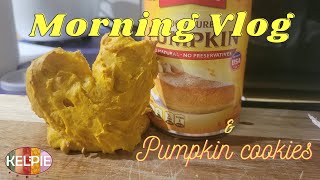 Morning Vlog plus dog safe Pumpkin cookies!