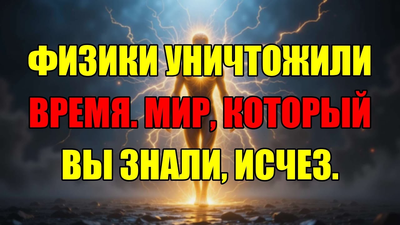 В Квантовом Мире Времени Нет. Это Открытие Навсегда Изменит Ваше Представление О Реальности.