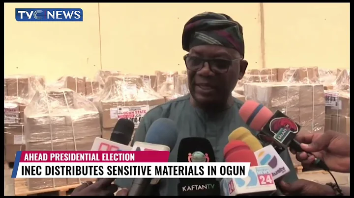 Inec Distributes Sensitive Materials In Ogun State