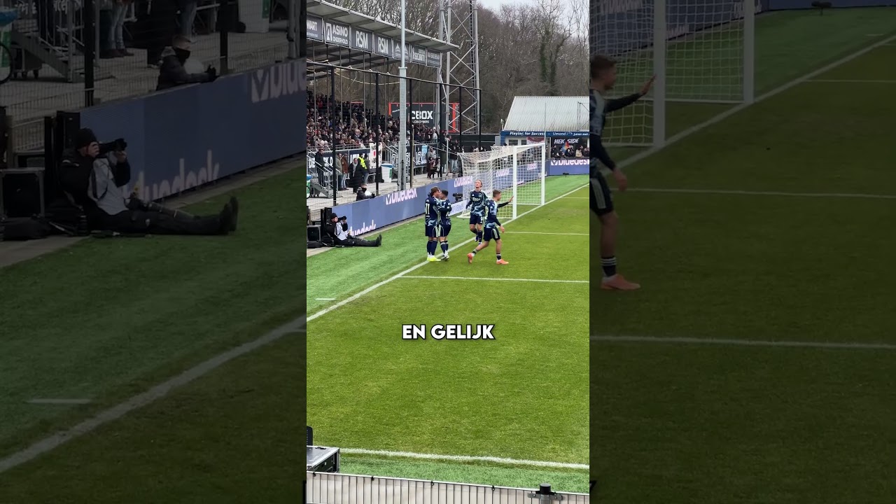 Wat een spannend ijskoud potje!  #telstar #ajax #eredivisie #beautjehof