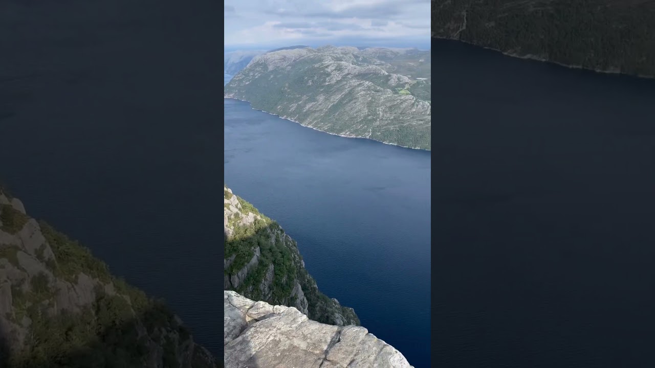 Pulpit Rock, Norveç - Kuzey Avrupa Turu - Ağustos 2024 