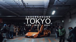 UNDERGROUND TOKYO 東京 JDM 🇯🇵 CAR MEET 2024 Video 🎬  地下車聚