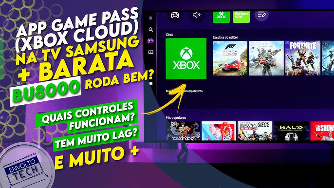 Xbox: xCloud chega às TVs da Samsung ainda em junho