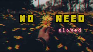 NO NEED | Slowed and reverbed | @aleemrk | Prod . BY @ UMAIR