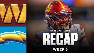 Commanders Capitalize on Chargers’ Mistakes in Jayden Daniels’ Return | Game Recap