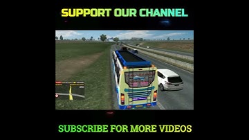 New tnstc bus♥️💥 in ets2 #ets2 #privatebus #busmod #drivinggames #mpgyt #shorts