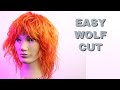 WOLF CUT HAIR TUTORIAL / THE LATEST TREND INSTAGRAM TREND