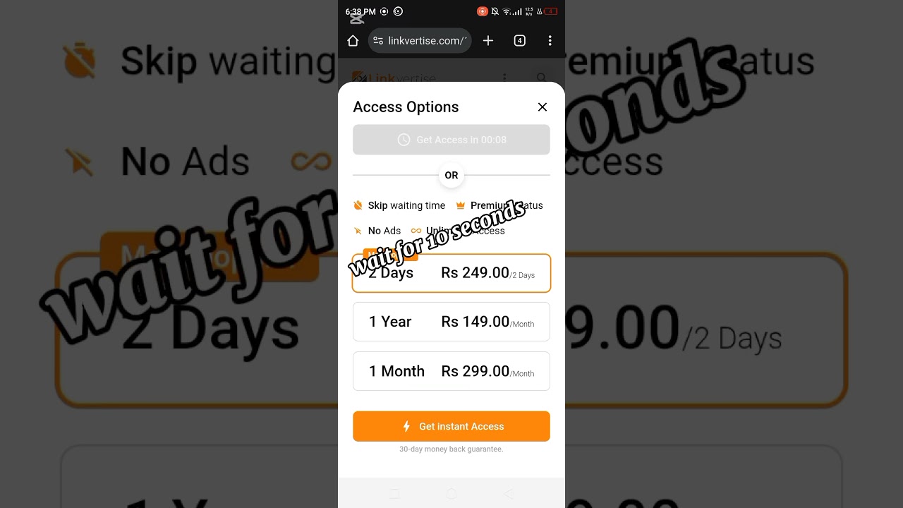How to get my scripts from Link Vertise | 