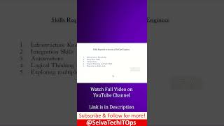 Skills required to become DevOps Engineer? | DevOps Required Skills Explained in Tamil #devopstamil