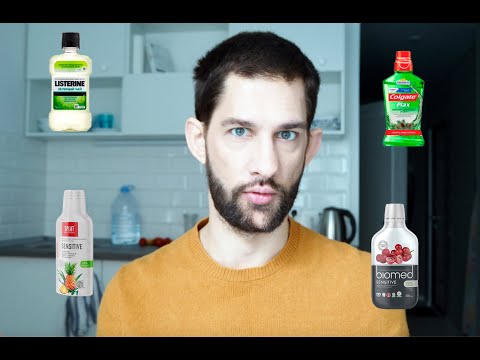 Выбираем ополаскиватели для рта. Listerine, Colgate, Splat, Biomed кто же из них лучше?