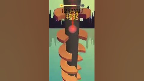 Longest Fall in Helix Jump!