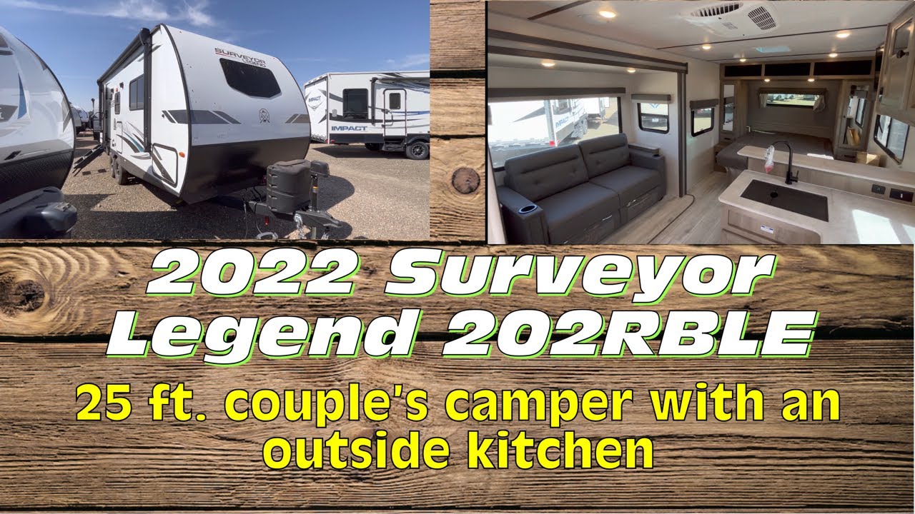 Unleash Adventure with the 2022 Forest River Surveyor Legend 202RBLE