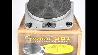 Garrard 301 Hammertone Original Boxed Form the Audio Grail Collection