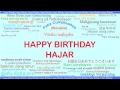 Hajar   Languages Idiomas - Happy Birthday