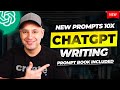 New chatgpt writing prompts will change how you use chatgpt