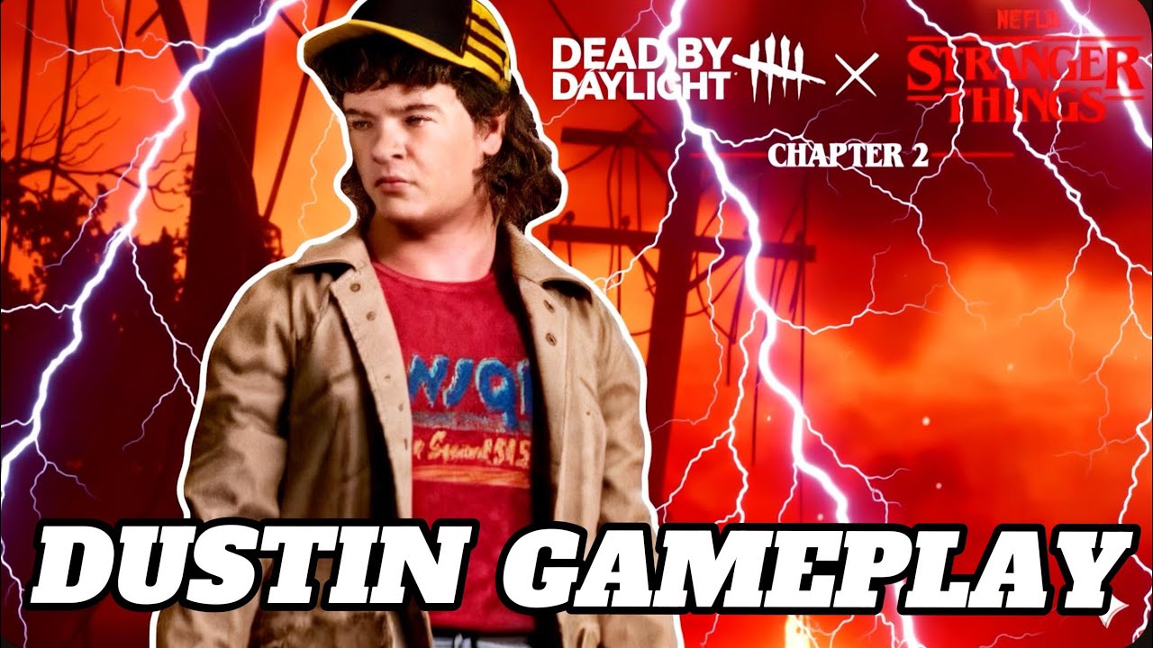 INTENSE AND THRILLING DUSTIN GAMEPLAY | new character | DBD stranger things chapter2| no commentary 