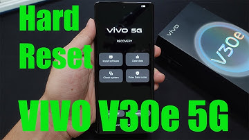 How To Hard Reset ViVo V30e 5G